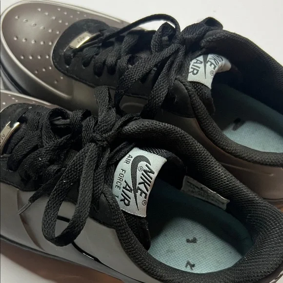 Nike 7.5 Men's Air Force 1 Foamposite Pro low top Pewter Silver - Picture 2 of 13